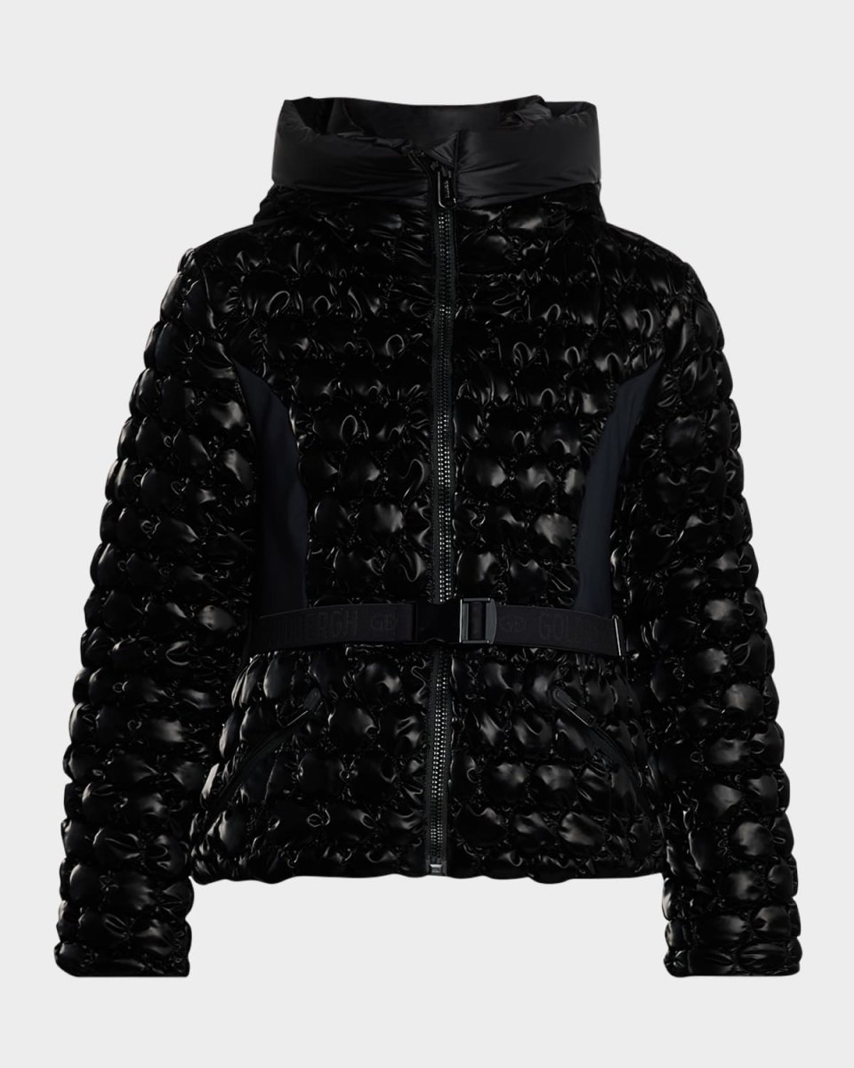 Monique Odor-Resistant Hooded Ski Puffer Jacket
